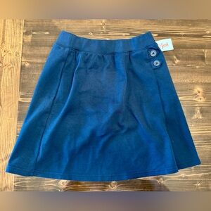 Cat & Jack Girl’s Navy Uniform Skirt with Built in Shorts Size XL(14)